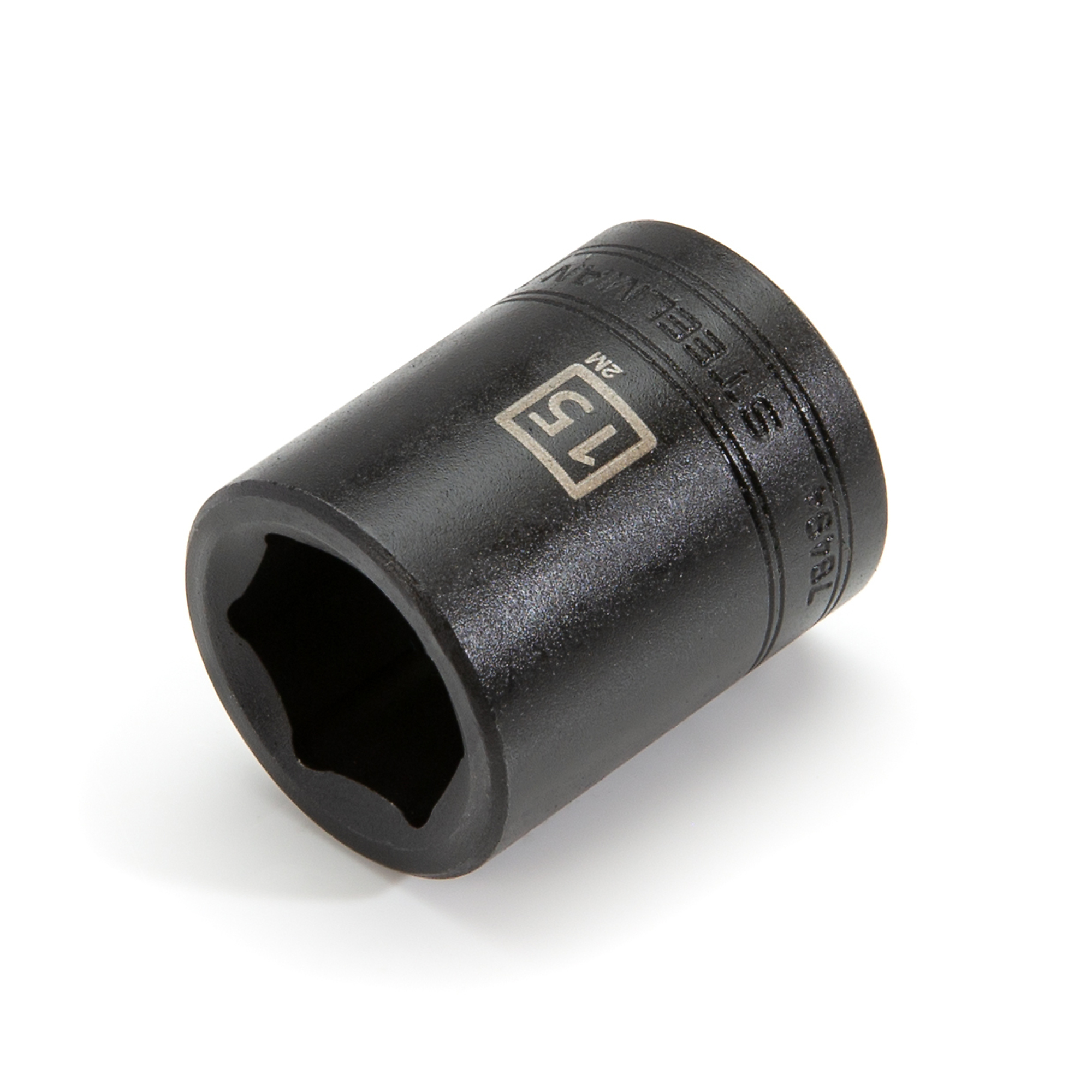 STEELMAN 3/8-Inch Drive x 15mm 6-Point Impact Socket, Model# 78494